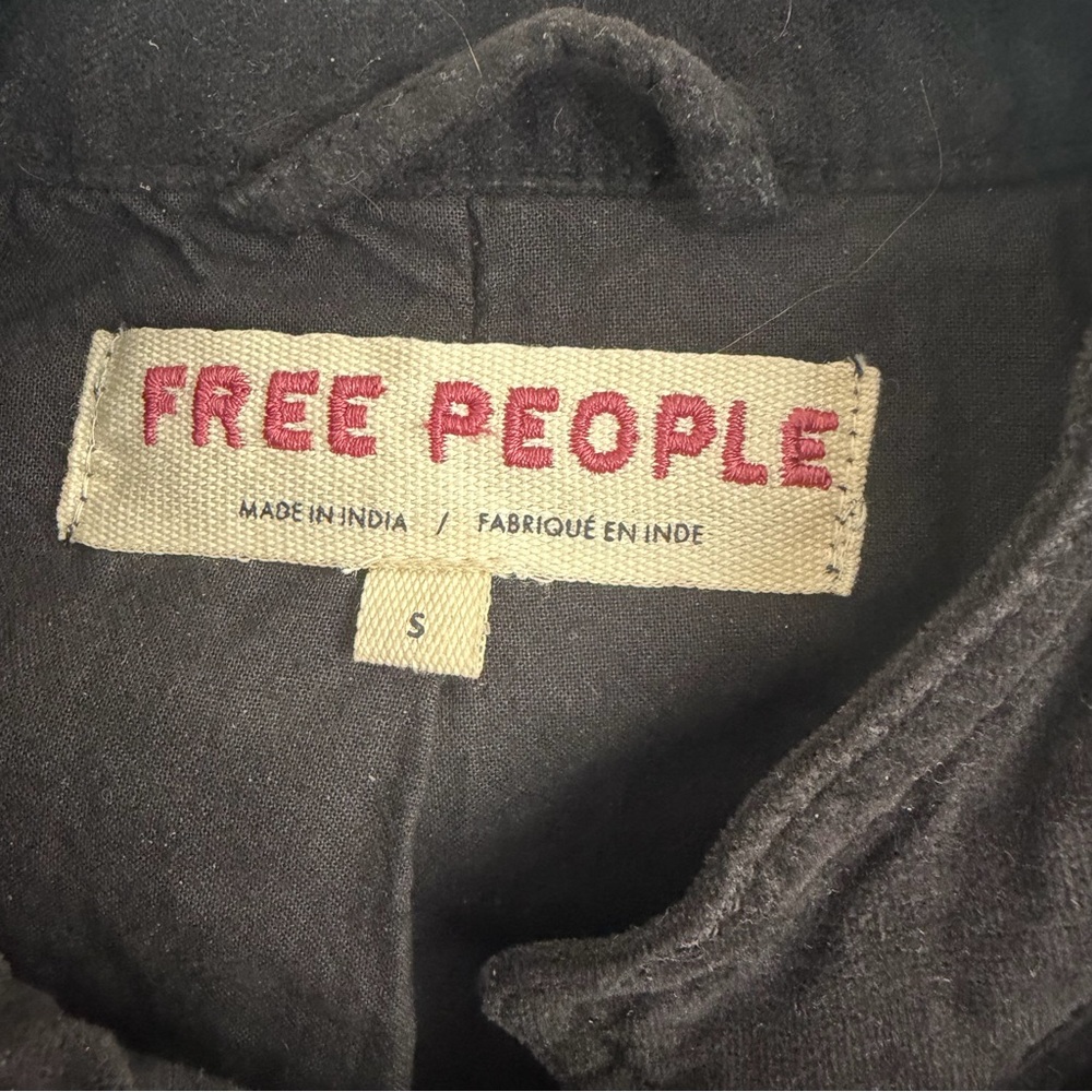 Free People Lotty Velvet Military Jacket - Picture 8 of 9